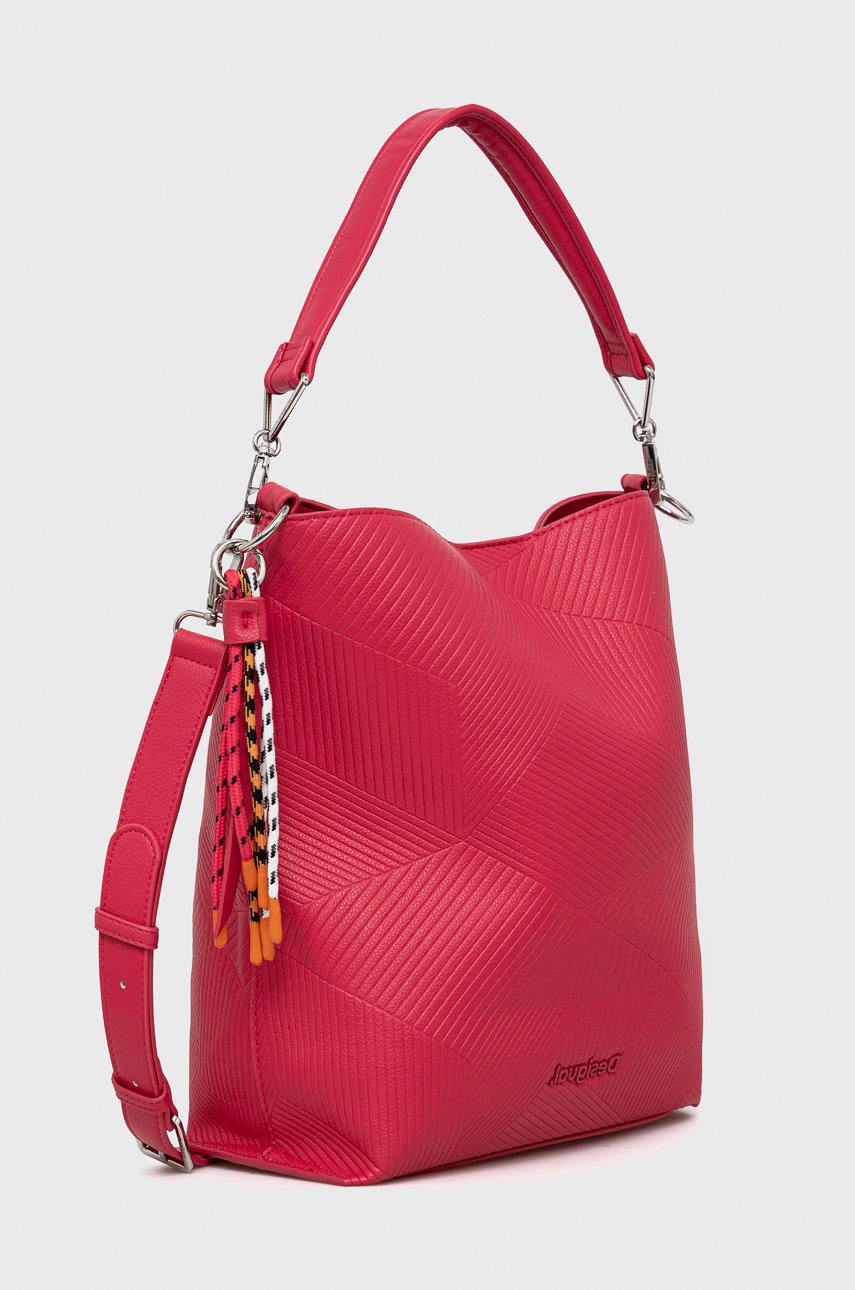 

Сумочка Desigual цвет розовый
