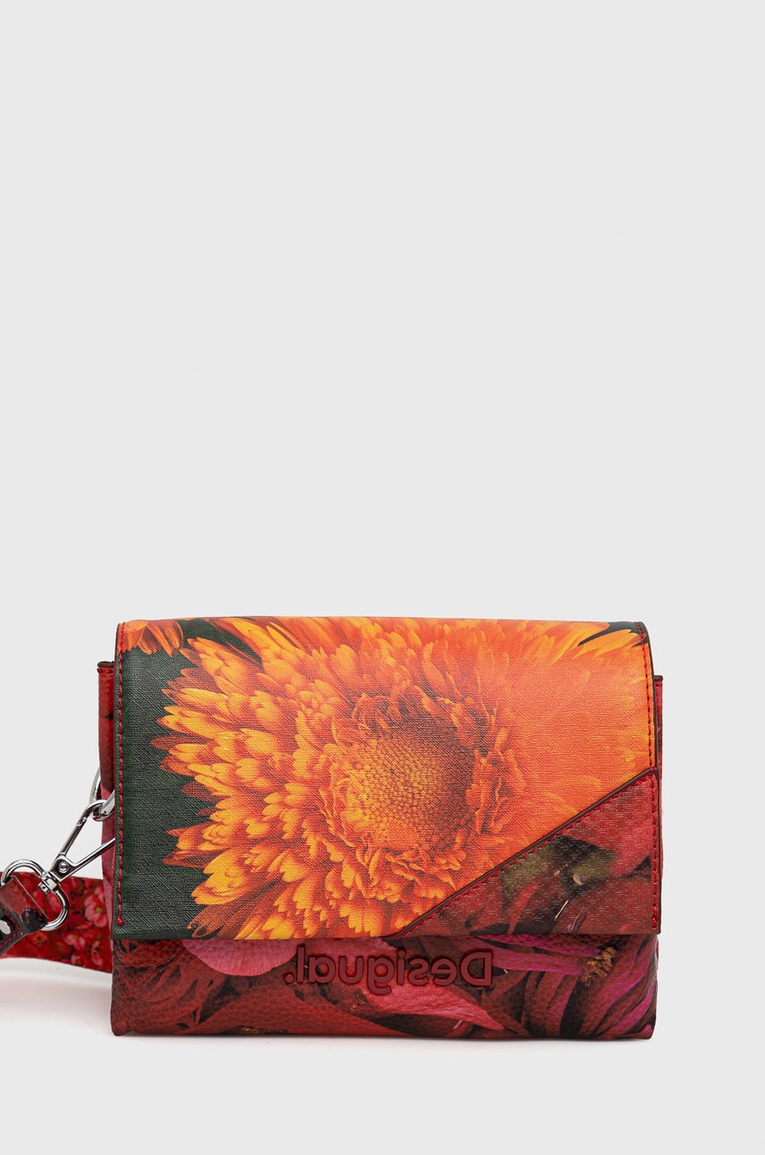 

Чанта Desigual в червено, Червен