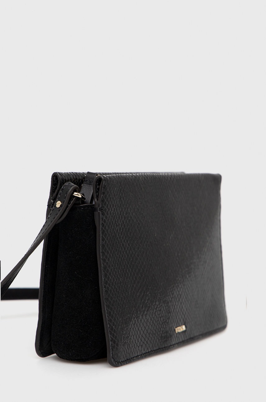 

Шкіряна сумочка Furla Babylon колір чорний