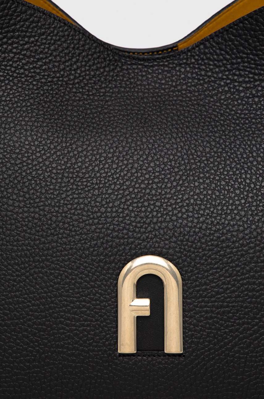 

Кожаная сумочка Furla Primula цвет чёрный