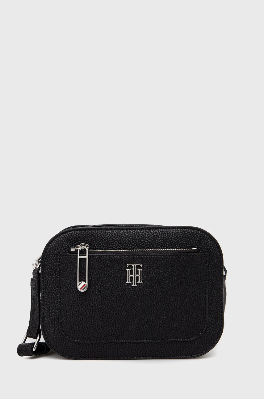 

Чанта Tommy Hilfiger в черно, Черен