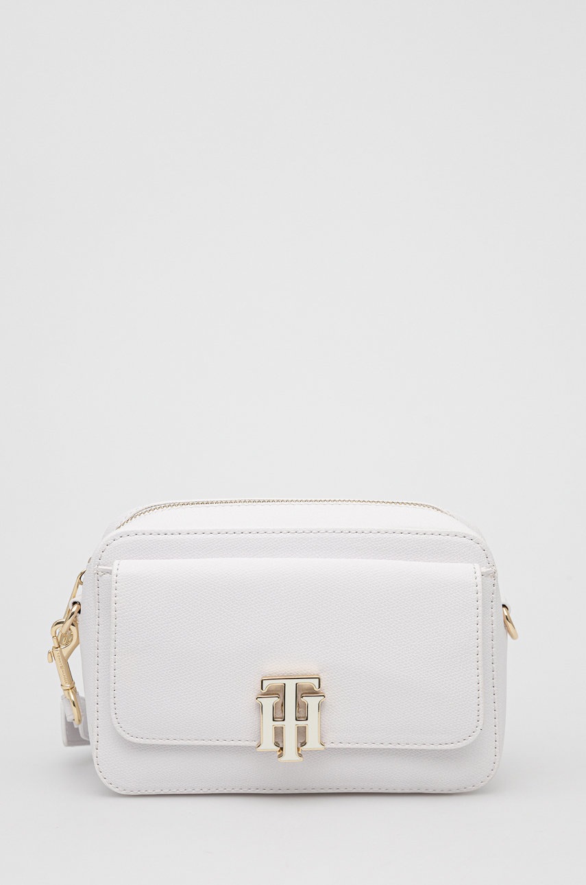 

Чанта Tommy Hilfiger в бяло, Бял