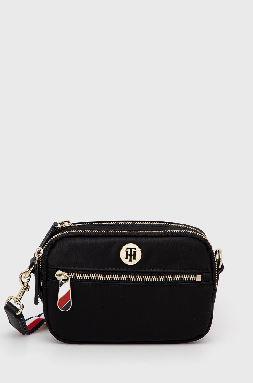 

Чанта Tommy Hilfiger в черно, Черен