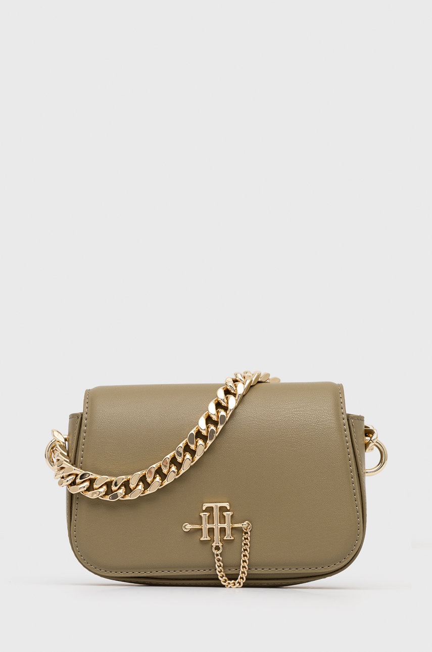 

Чанта Tommy Hilfiger в зелено, Зелен