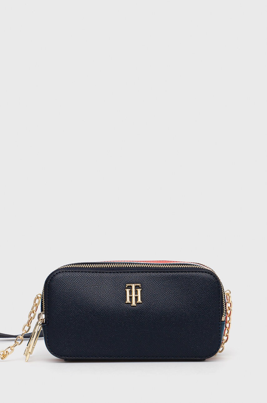 

Чанта Tommy Hilfiger в тъмносиньо, Тъмносин