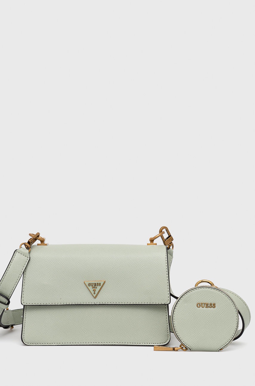 

Чанта Guess в зелено, Зелен