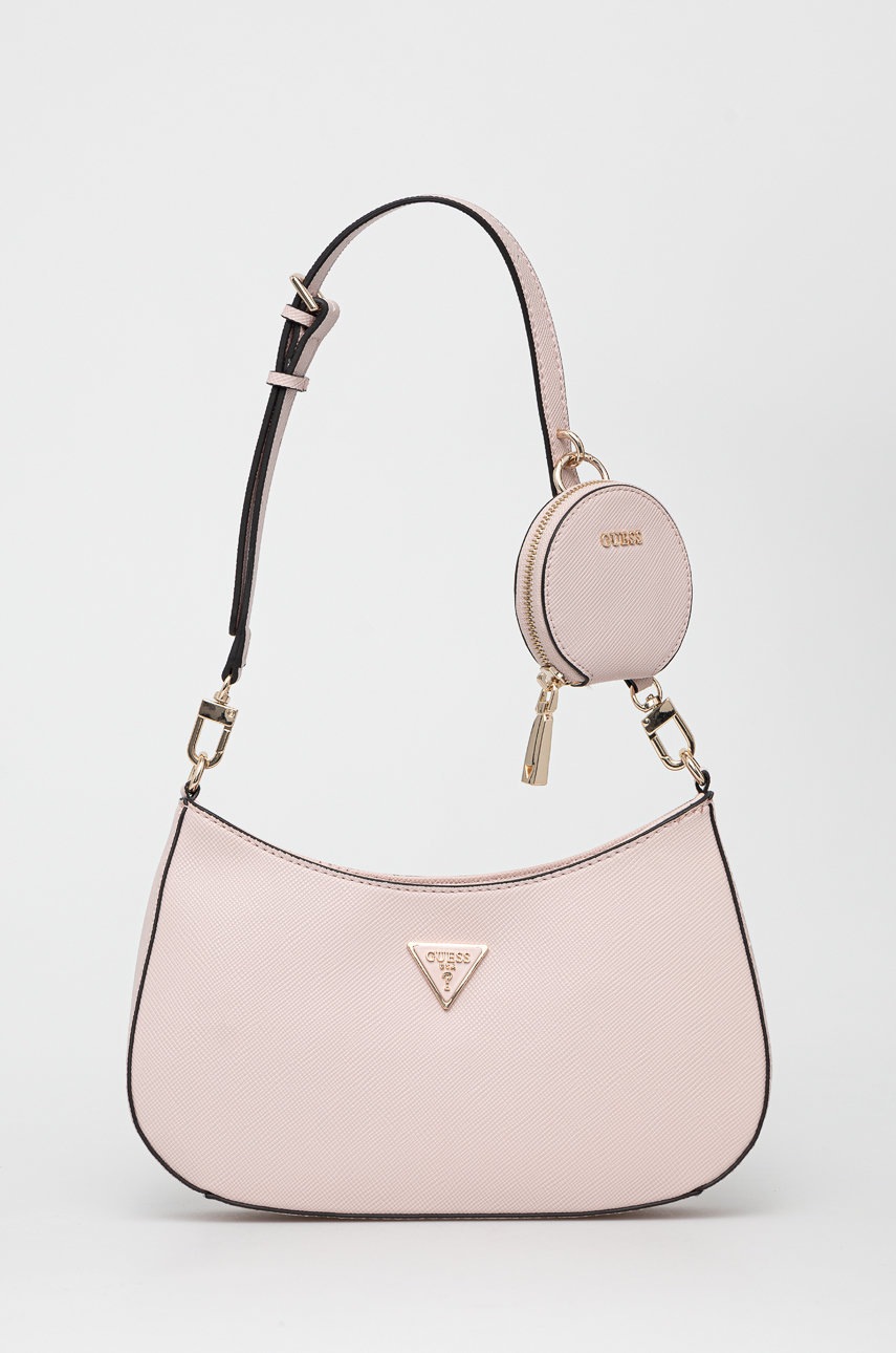 

Чанта Guess в розово, Розов