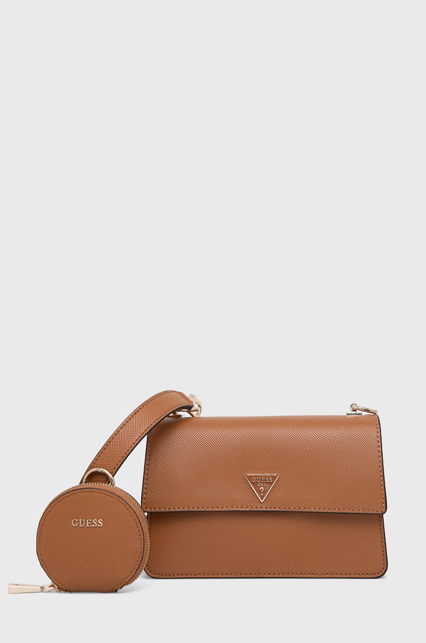 

Чанта Guess в кафяво, Кафяв