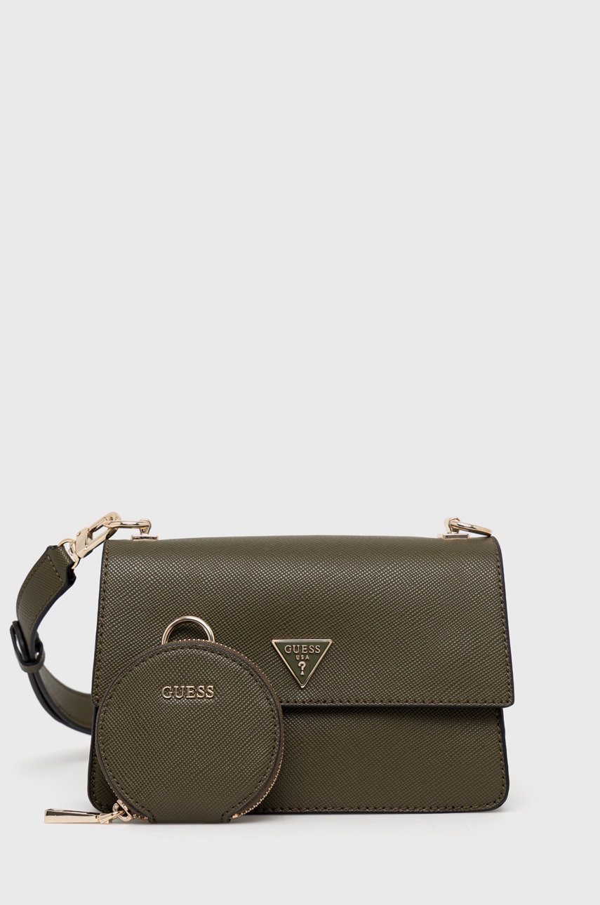 

Чанта Guess в зелено, Зелен