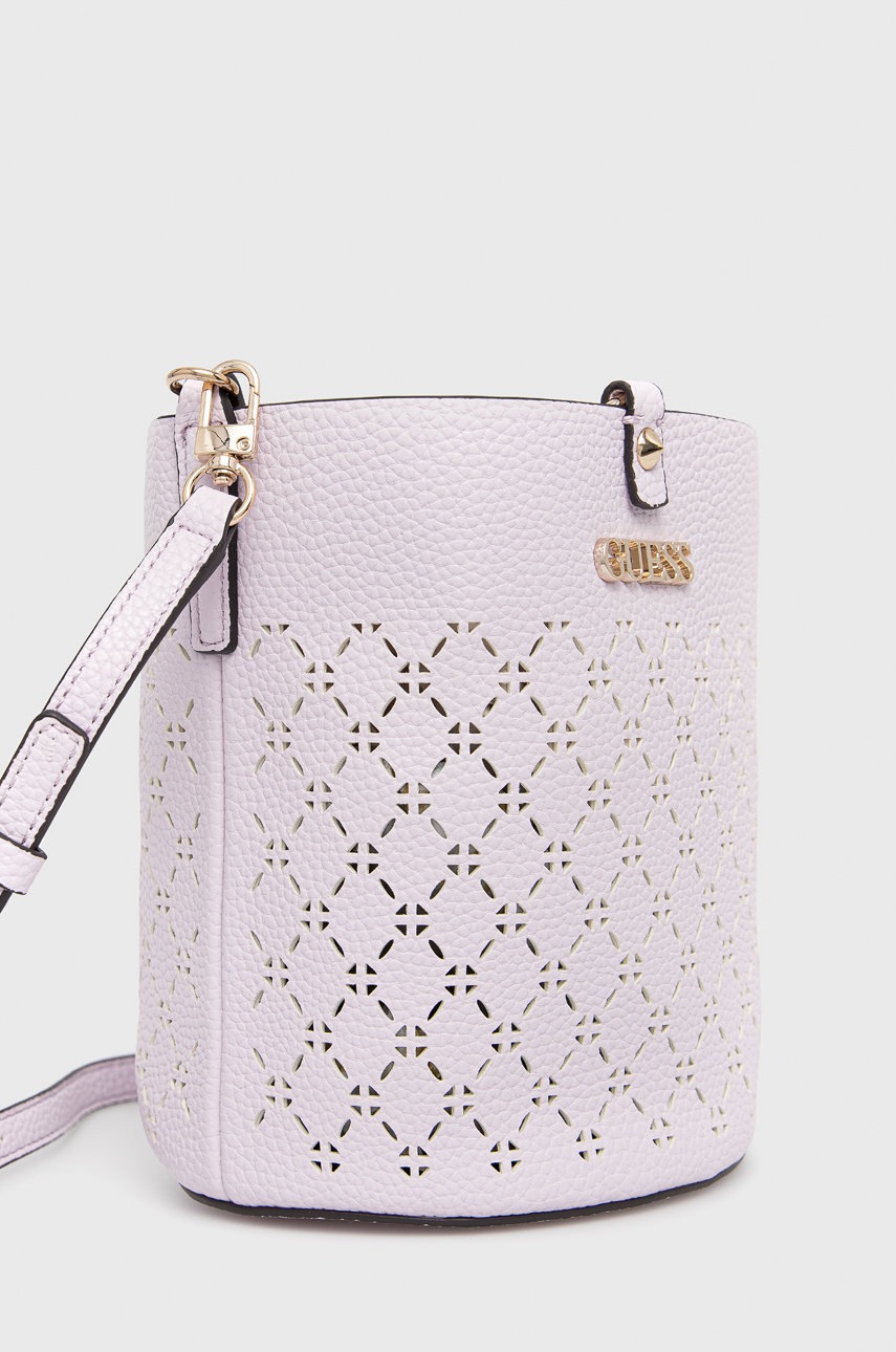 

Сумочка Guess цвет фиолетовый