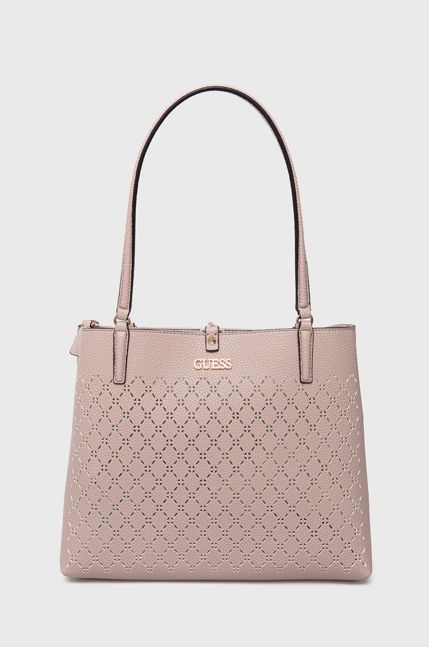 

Чанта Guess в розово, Розов