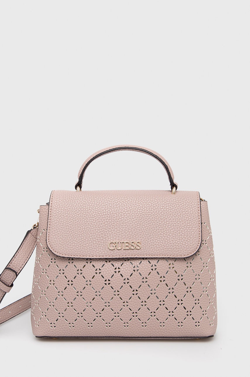 

Чанта Guess в розово, Розов
