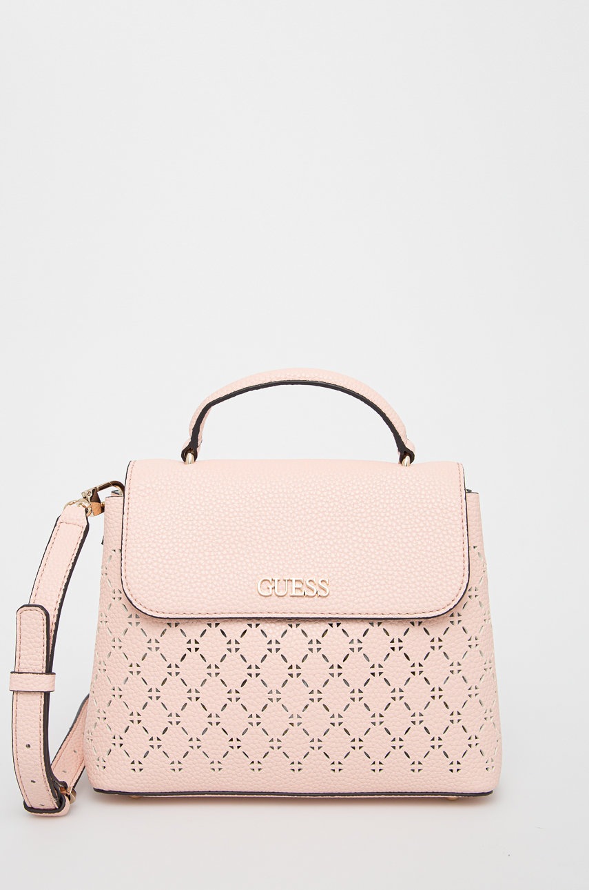 

Чанта Guess в розово, Розов