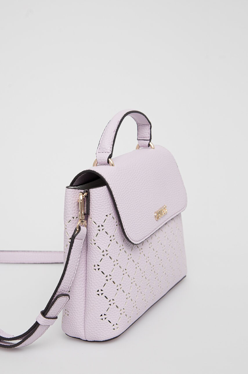 

Сумочка Guess цвет фиолетовый