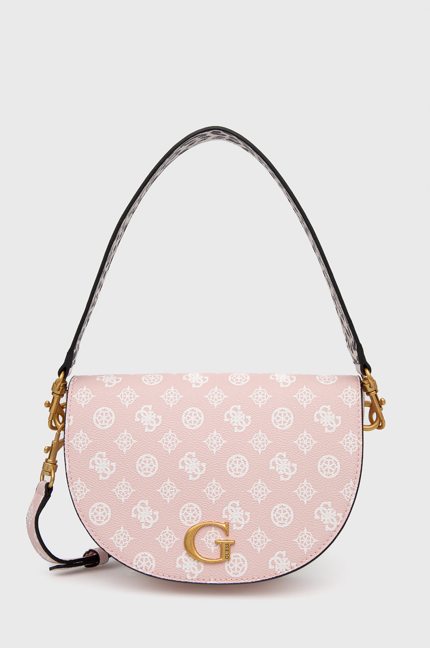 

Чанта Guess в розово, Розов
