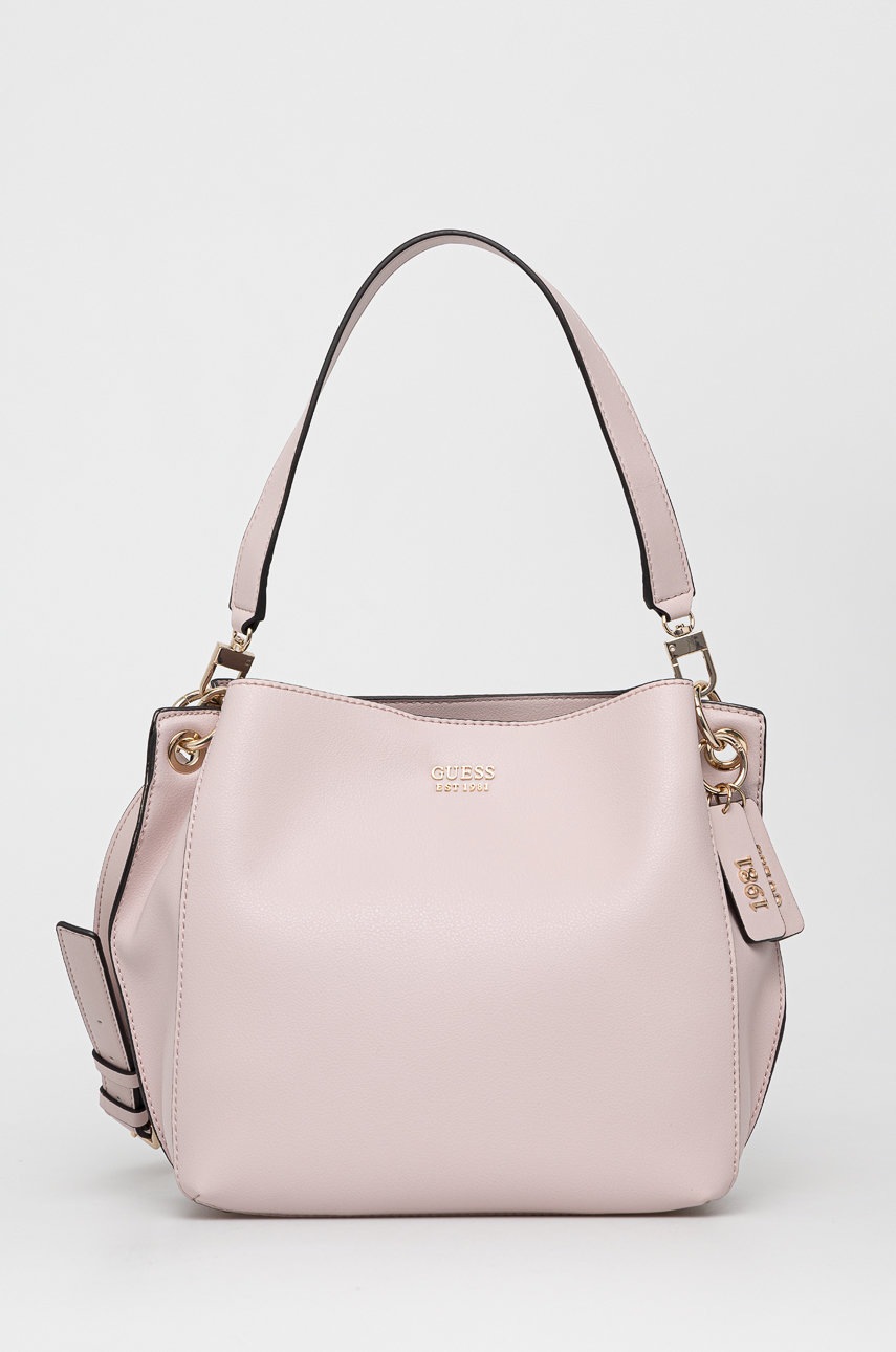 

Чанта Guess в розово, Розов