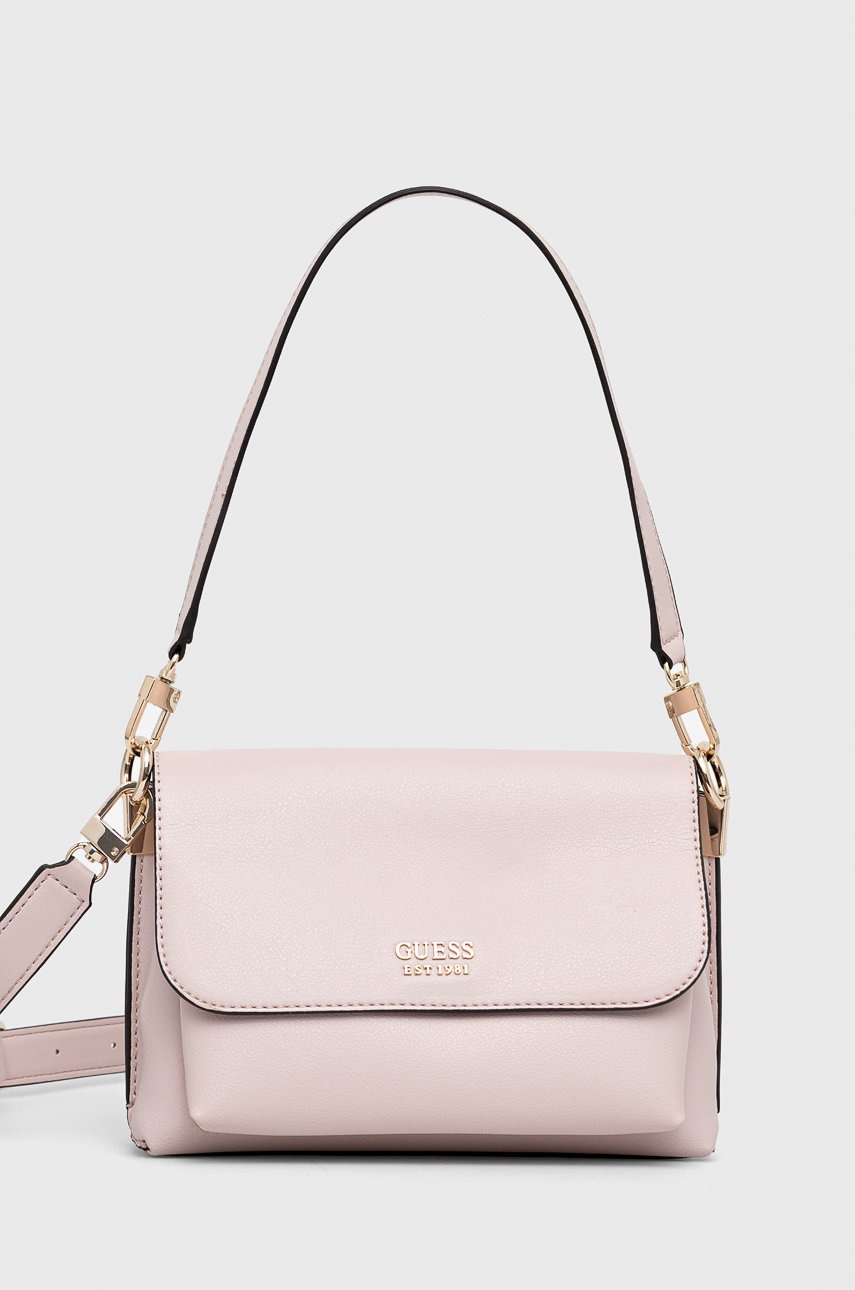 

Чанта Guess в розово, Розов
