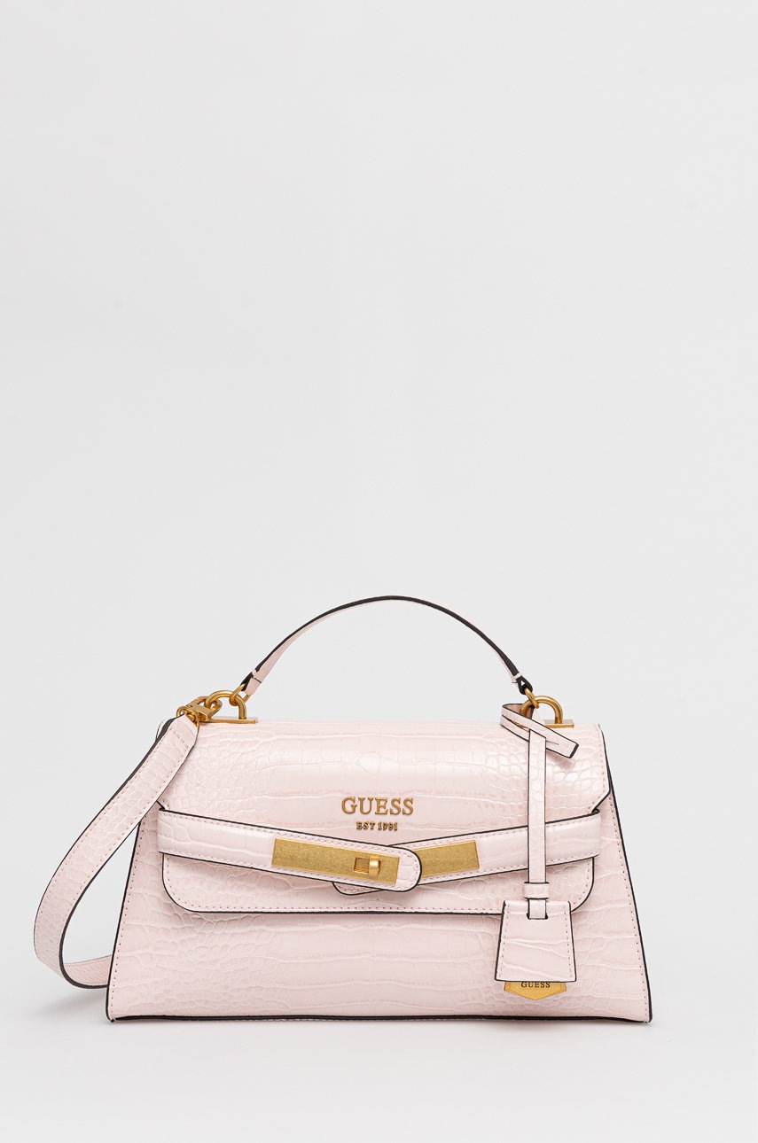 

Чанта Guess в розово, Розов