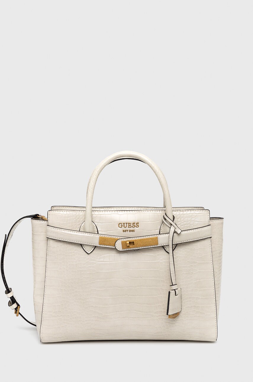 

Чанта Guess в бежово, Бежов