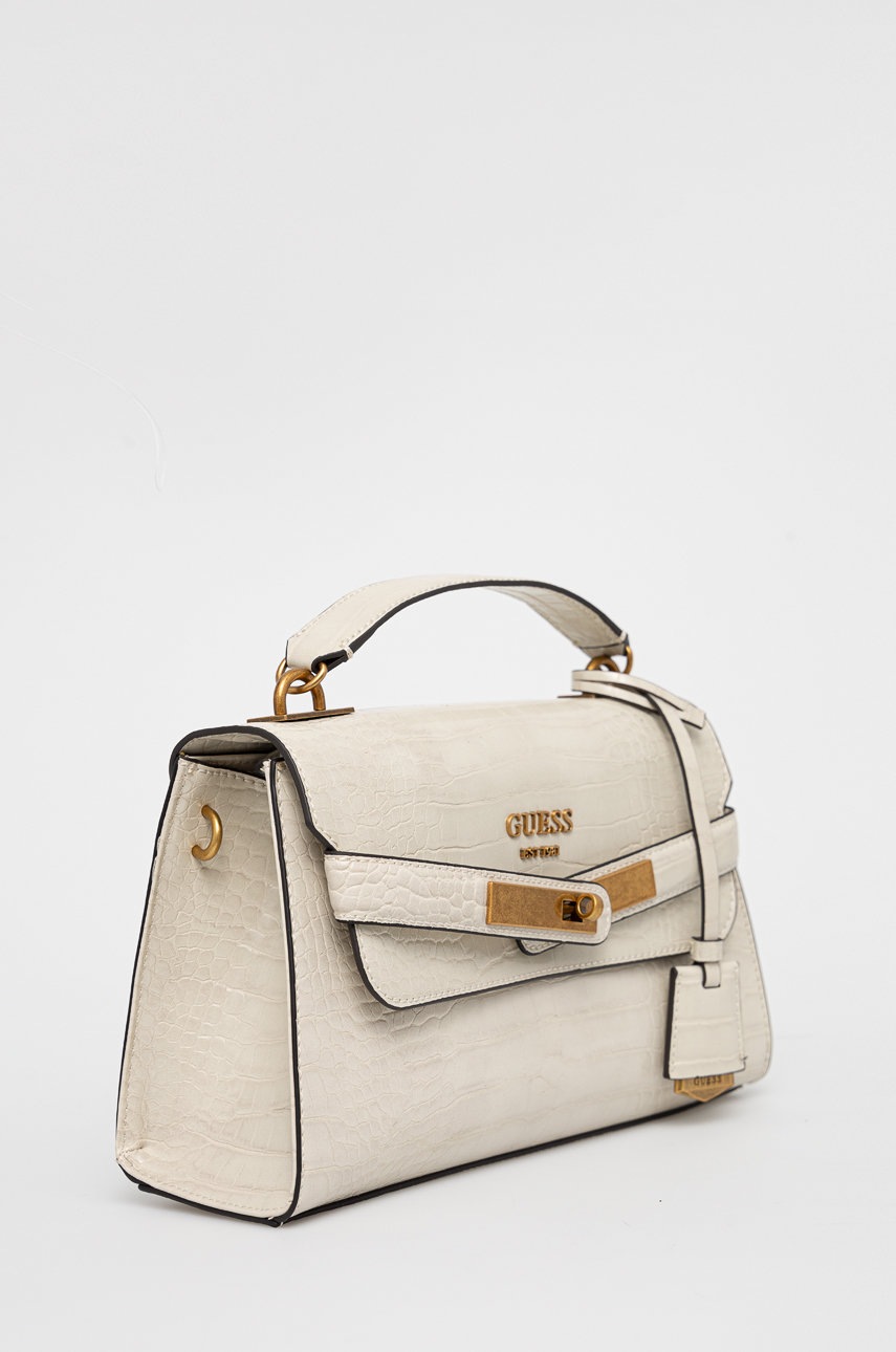 

Сумочка Guess колір бежевий