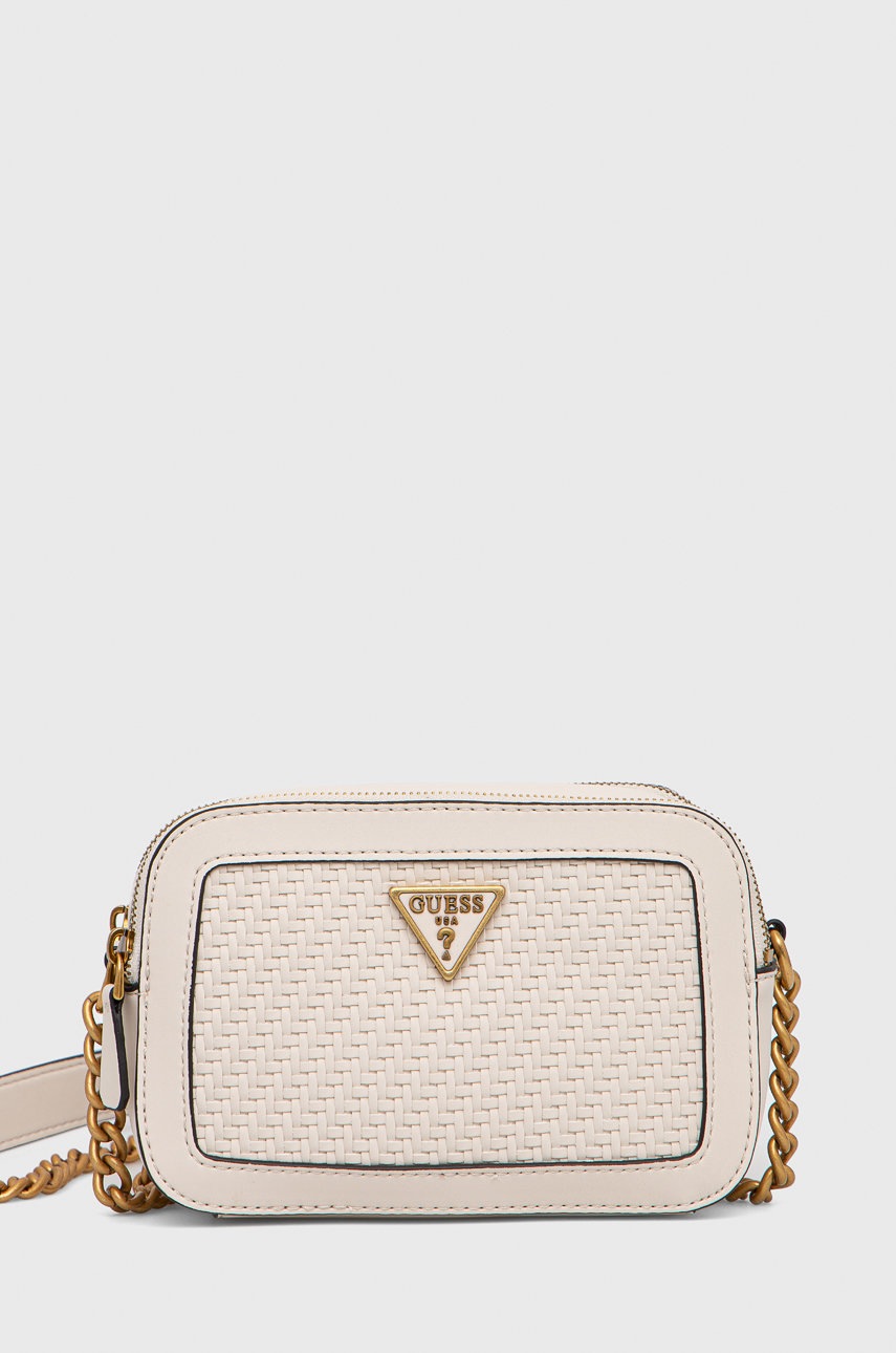 

Чанта Guess в бежово, Бежов