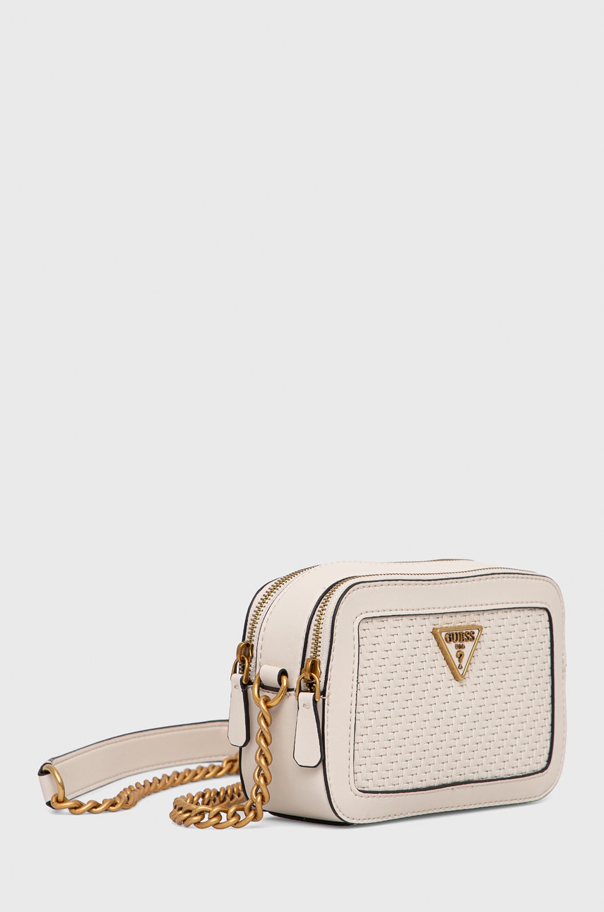 

Сумочка Guess колір бежевий