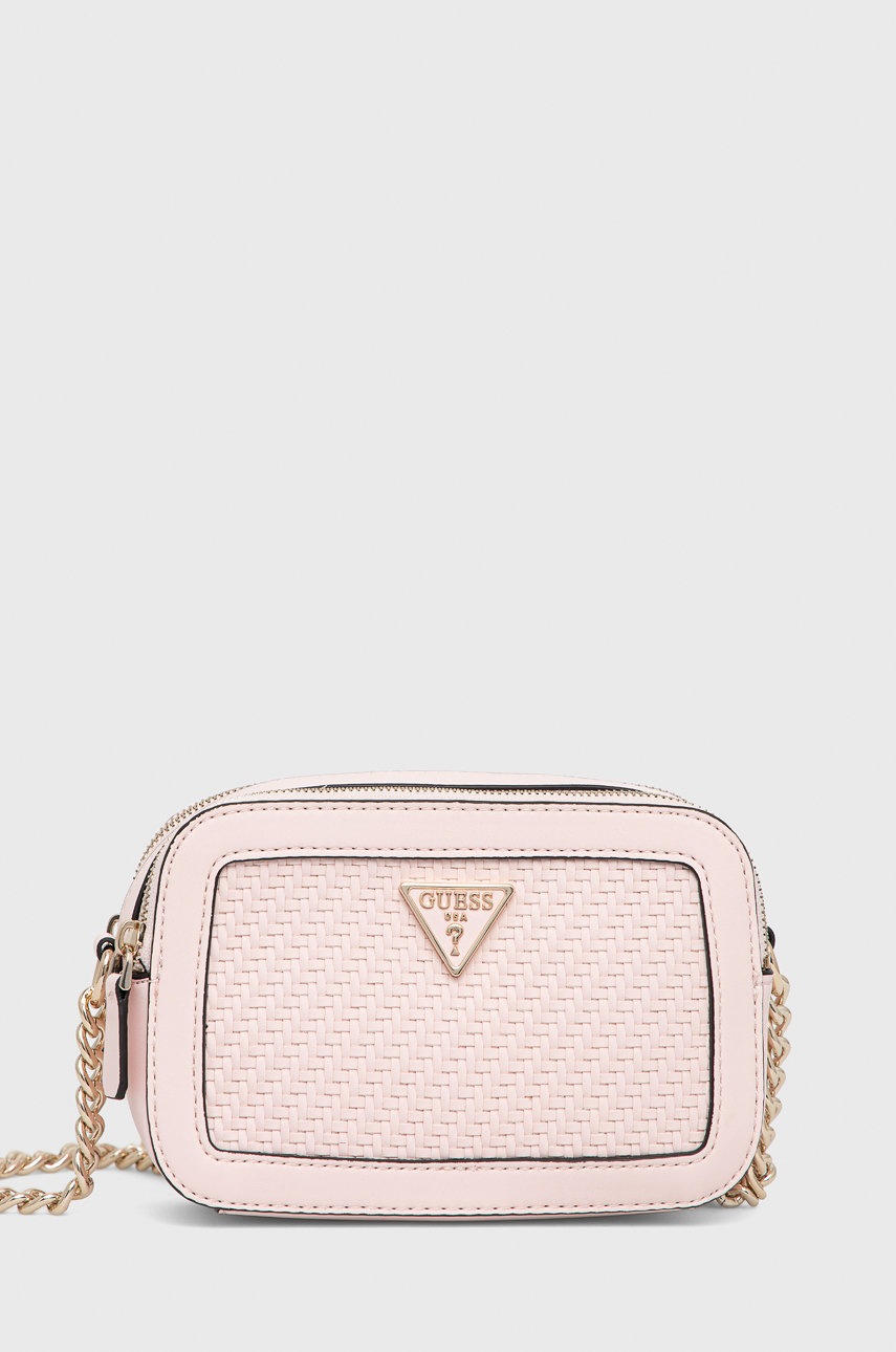 

Чанта Guess в розово, Розов