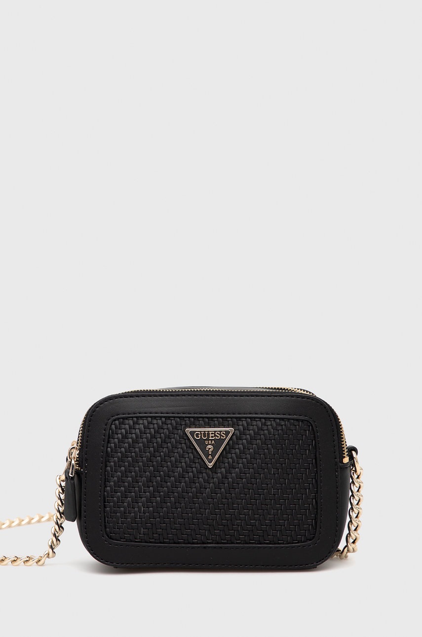 

Чанта Guess в черно, Черен