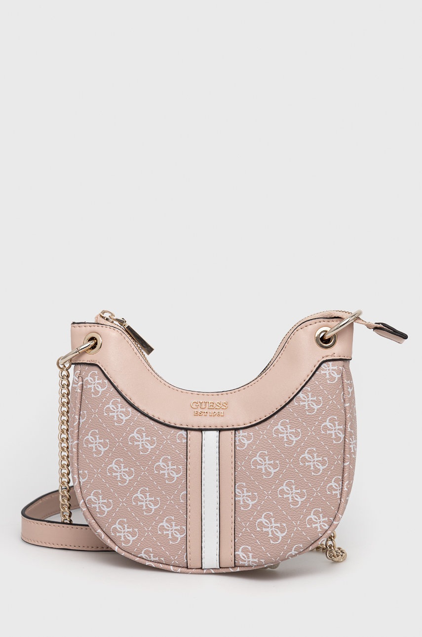 

Чанта Guess в розово, Розов