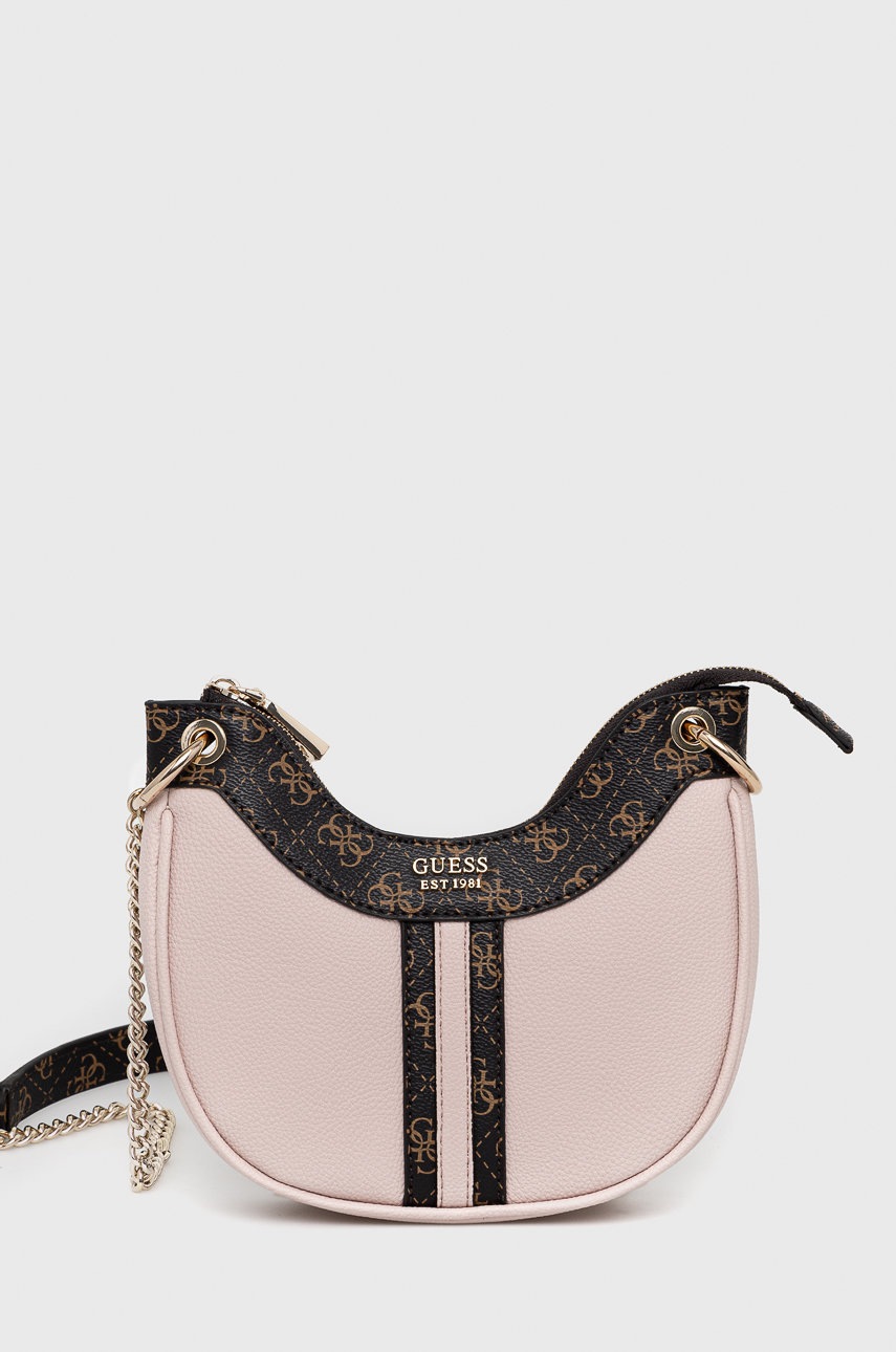 

Чанта Guess в розово, Розов