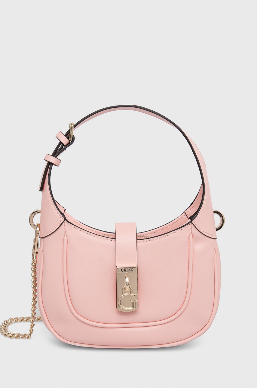 

Чанта Guess в розово, Розов