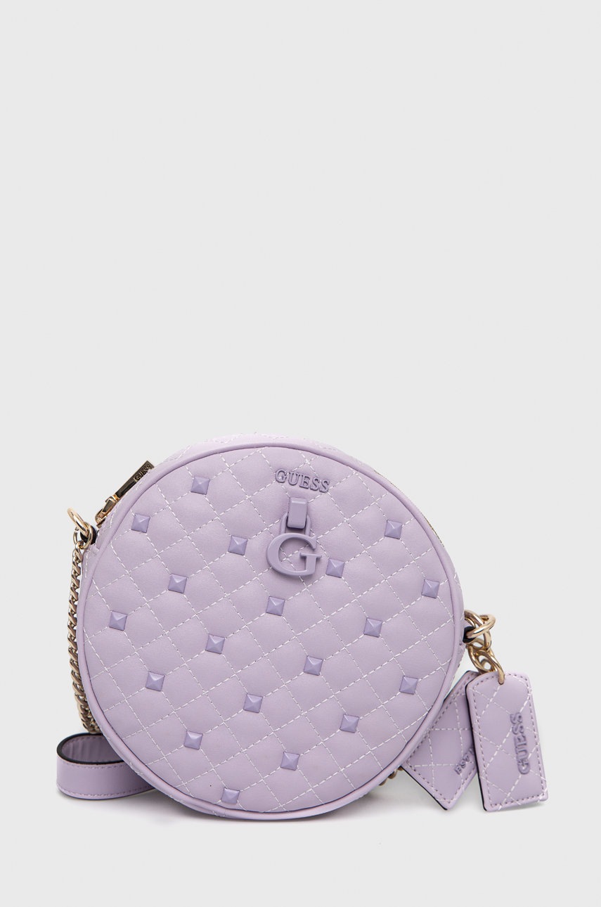 

Чанта Guess в лилаво, Виолетов