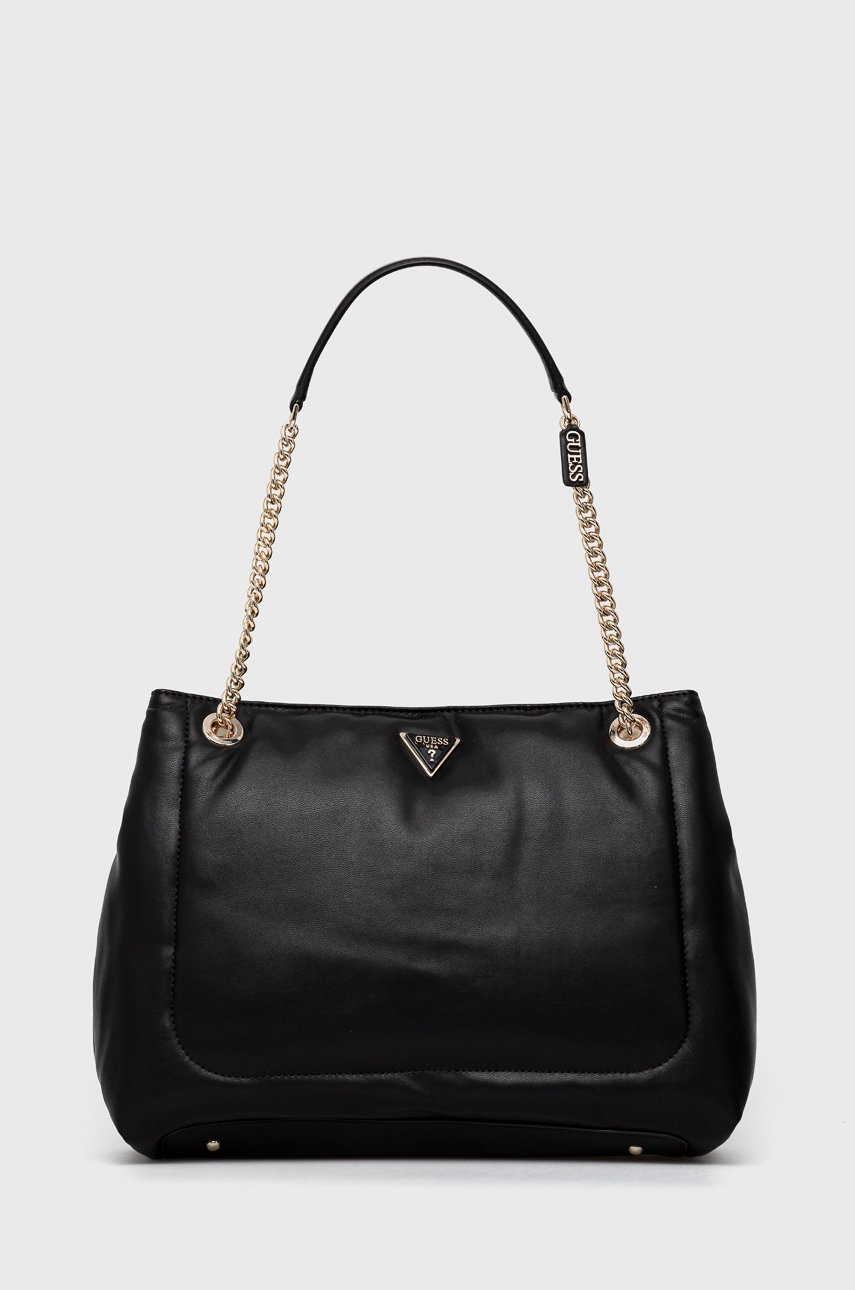 

Чанта Guess в черно, Черен
