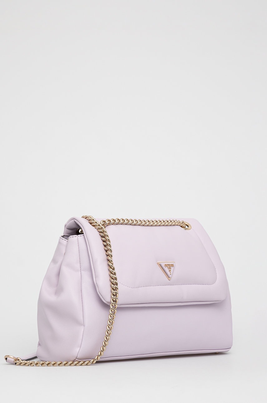 

Сумочка Guess цвет фиолетовый