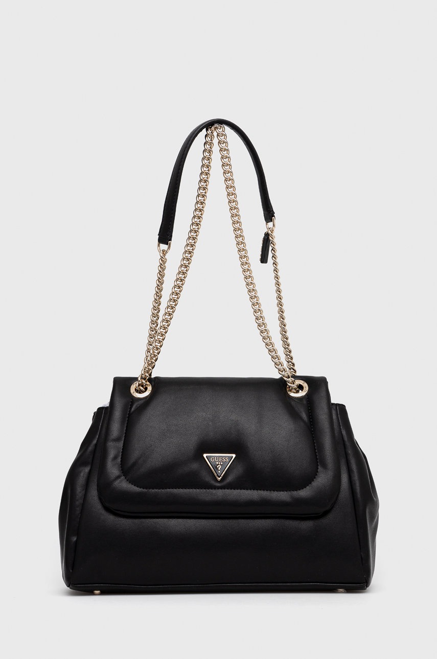 

Чанта Guess в черно, Черен