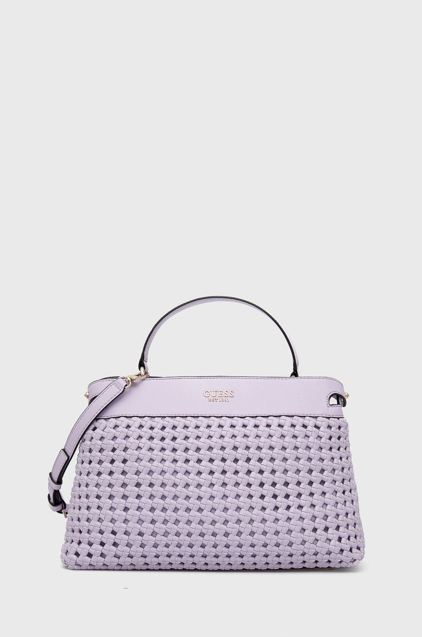 

Чанта Guess в лилаво, Виолетов