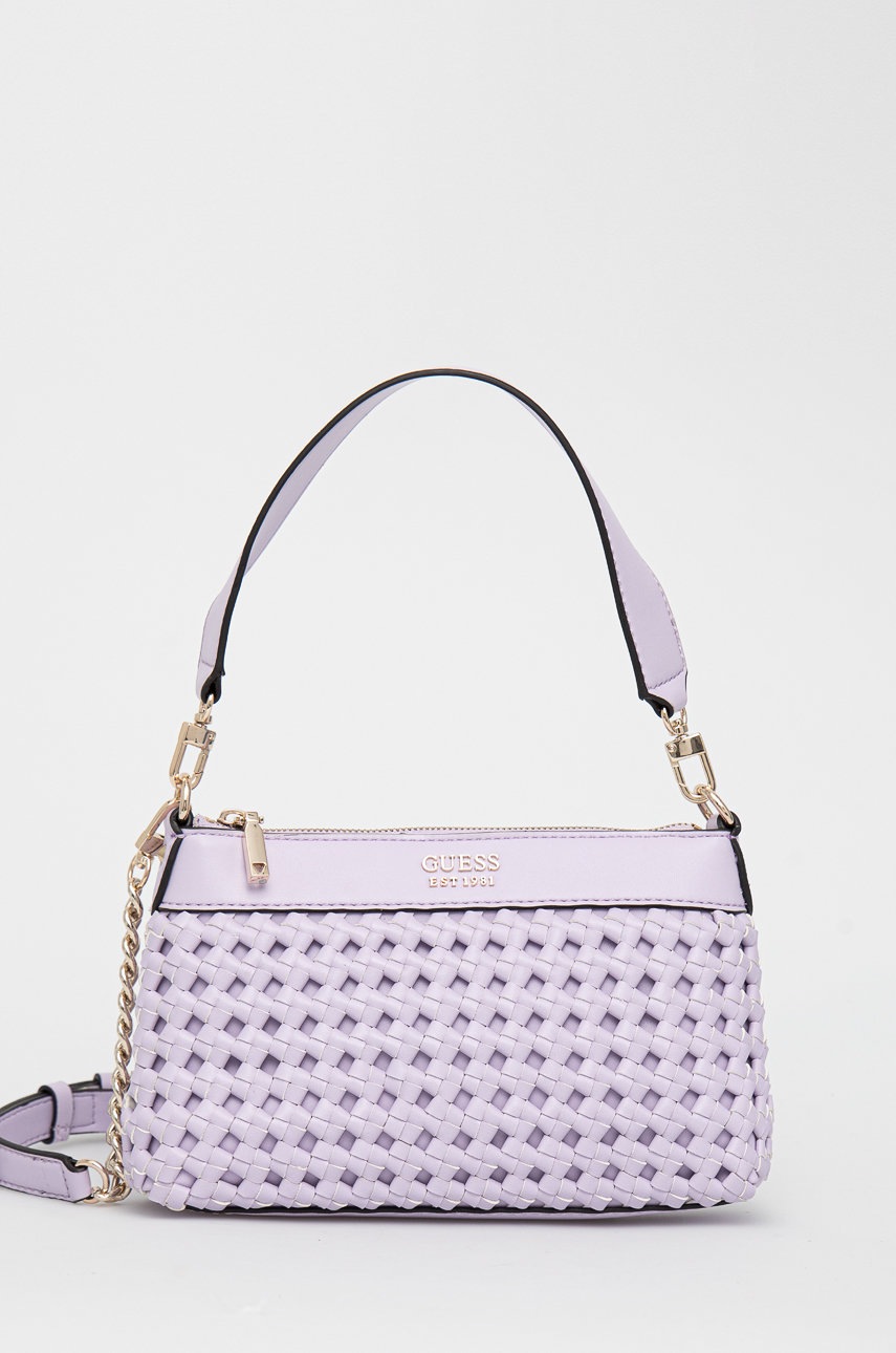 

Чанта Guess в лилаво, Виолетов