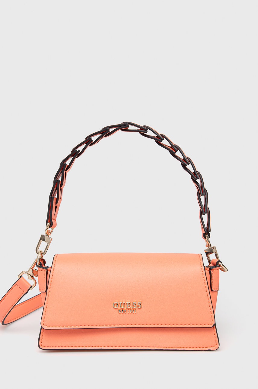 

Чанта Guess в розово, Розов