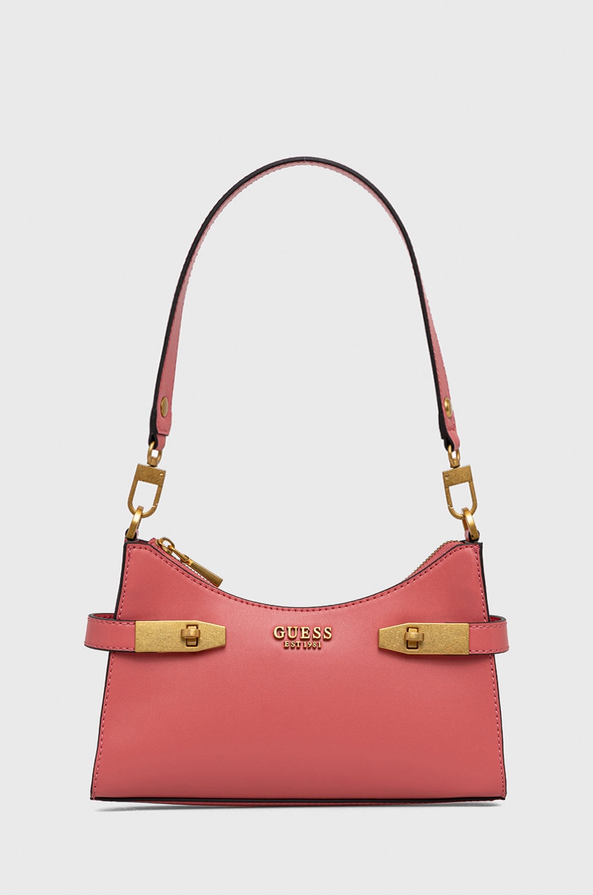 

Чанта Guess в розово, Розов