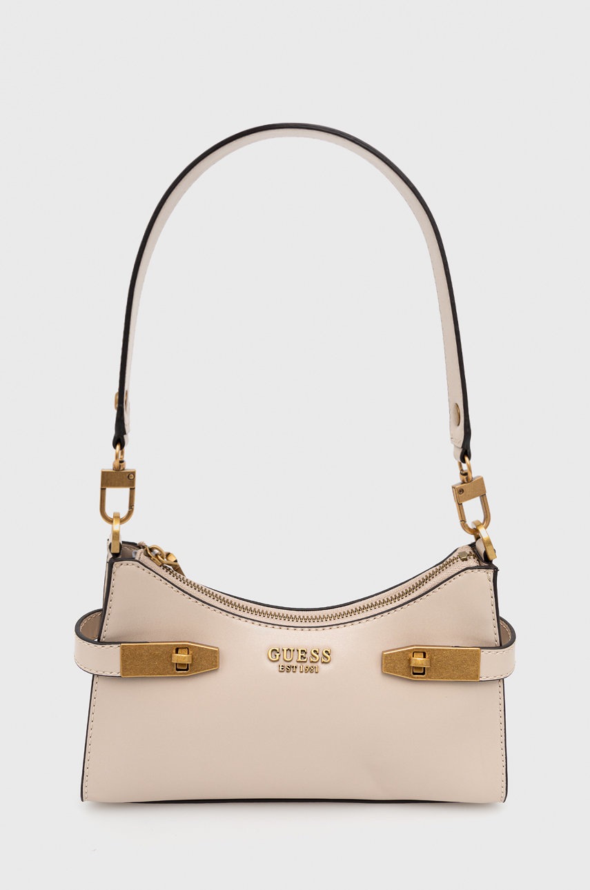 

Чанта Guess в бежово, Бежов