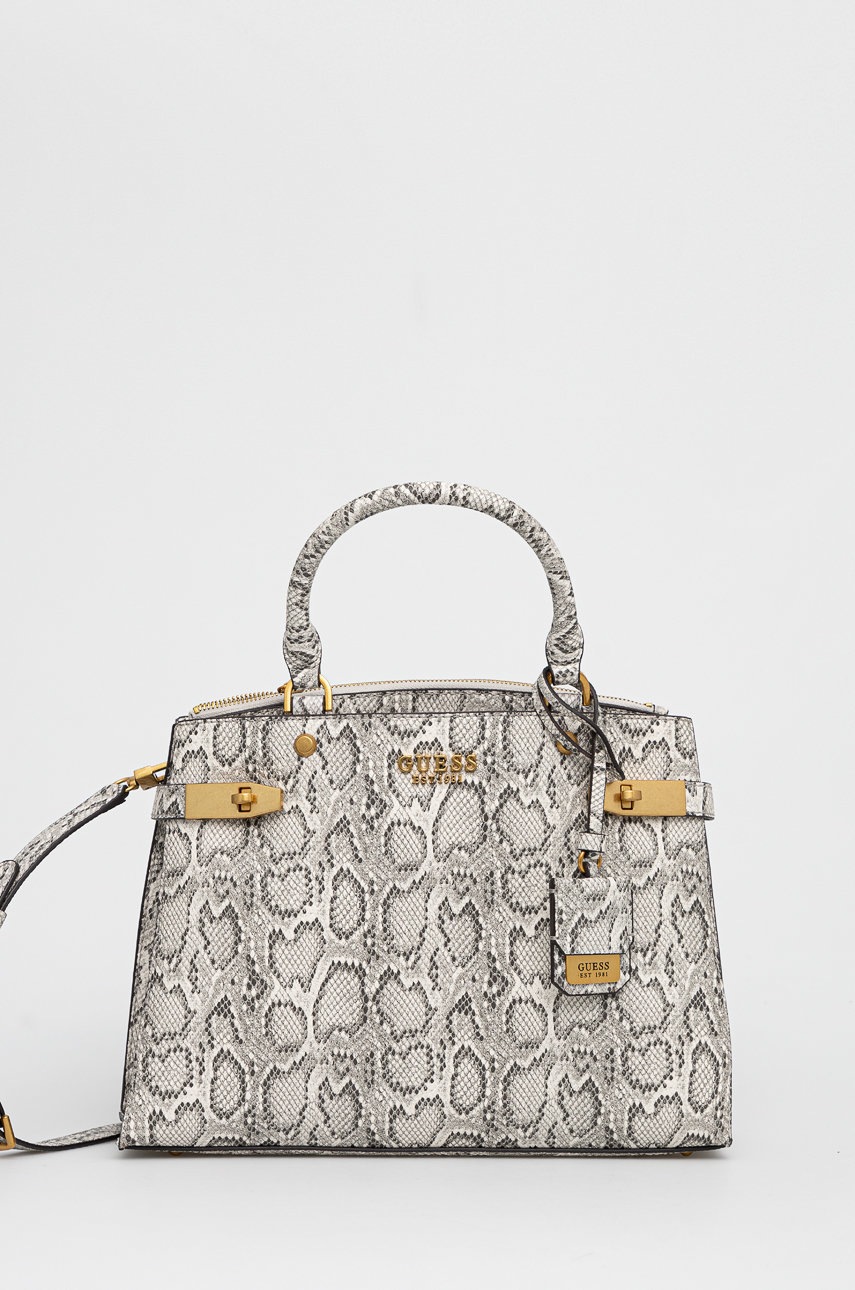 

Чанта Guess в бежово, Бежов