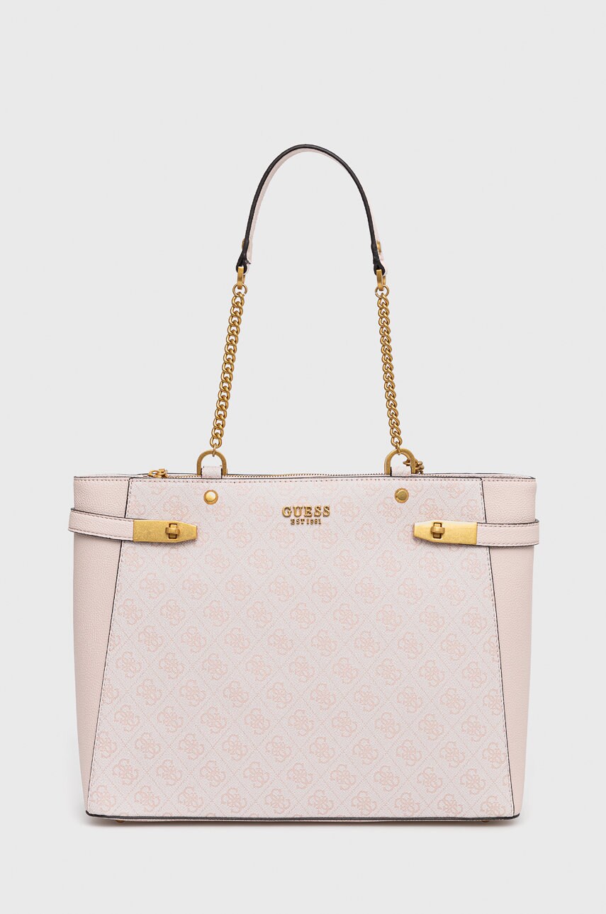 

Чанта Guess в розово, Розов