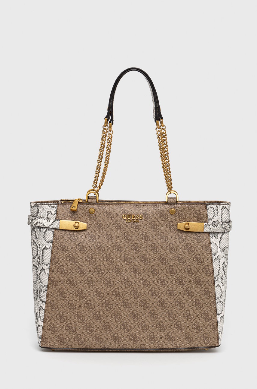 

Чанта Guess в кафяво, Кафяв