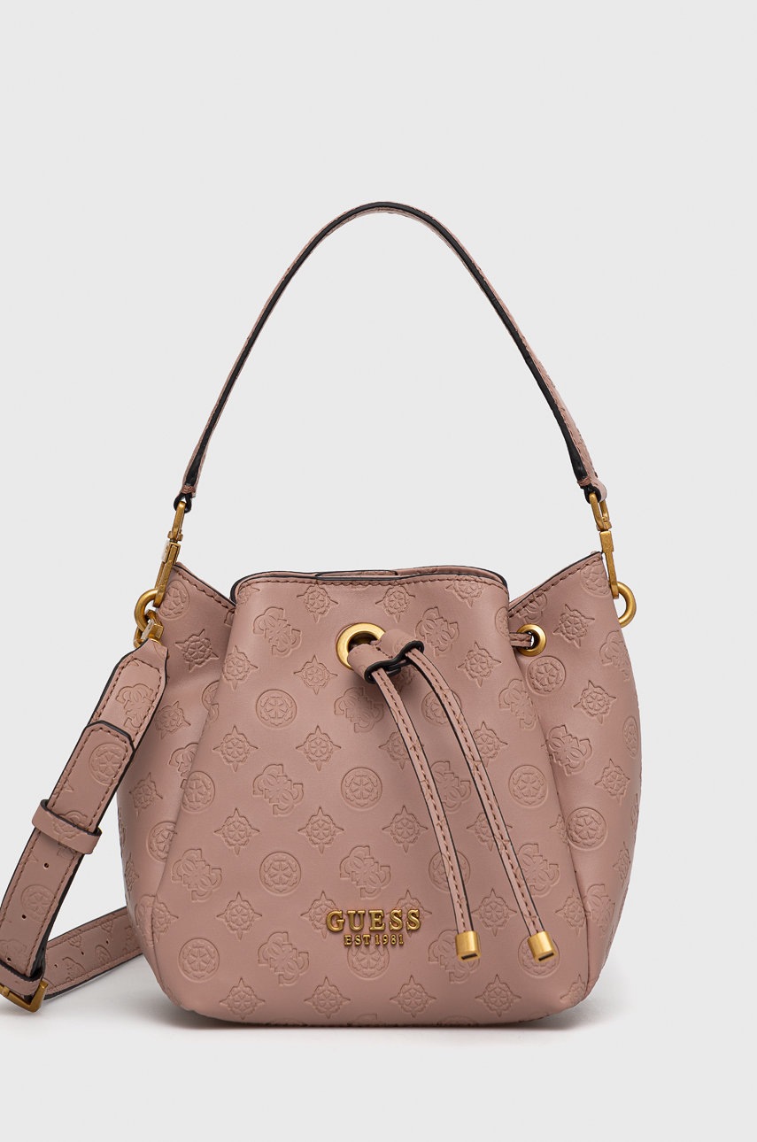 

Чанта Guess в розово, Розов