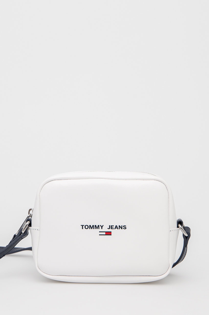 

Чанта Tommy Jeans в бяло, Бял