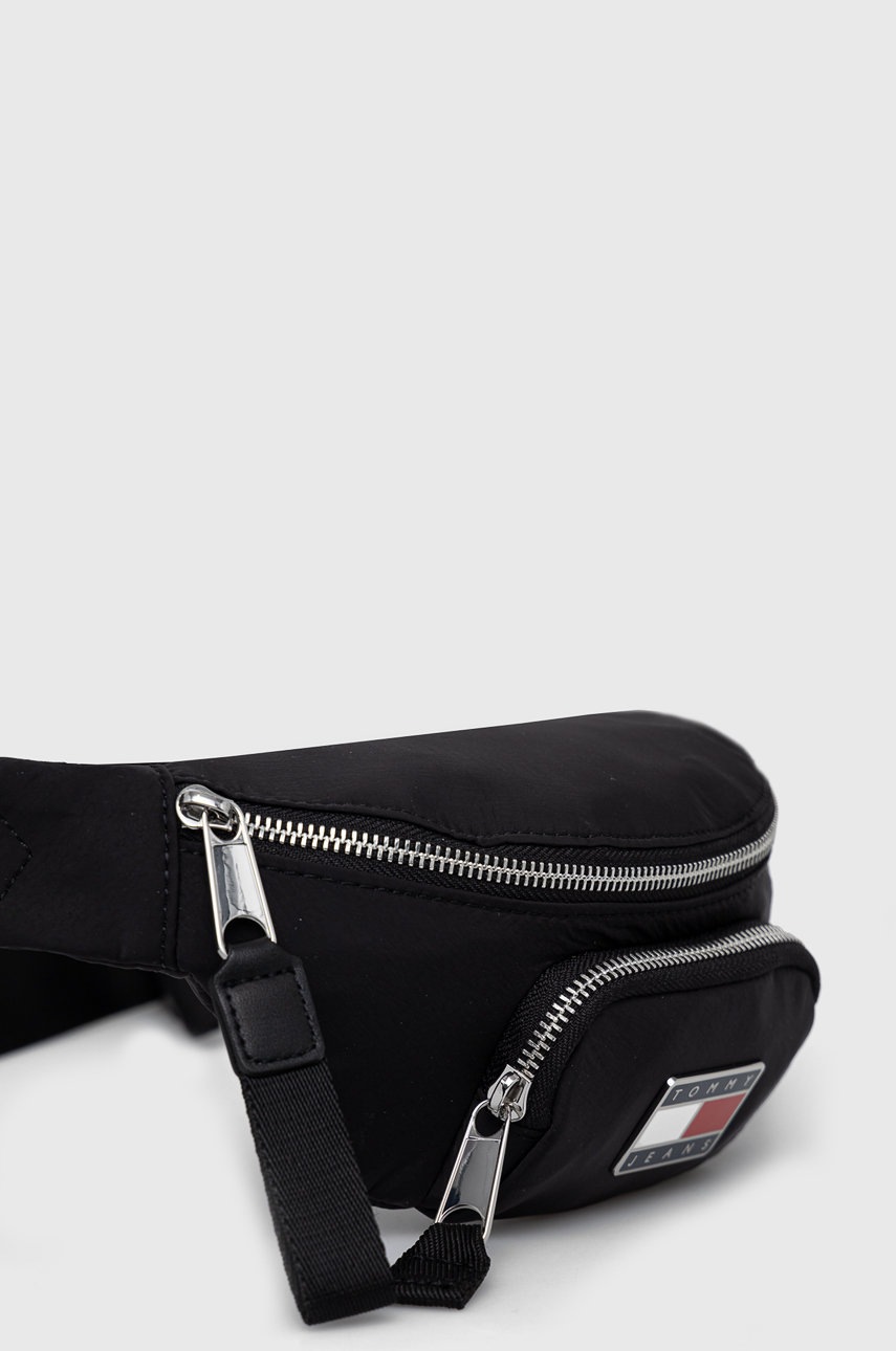 

Сумка на пояс Tommy Jeans колір чорний