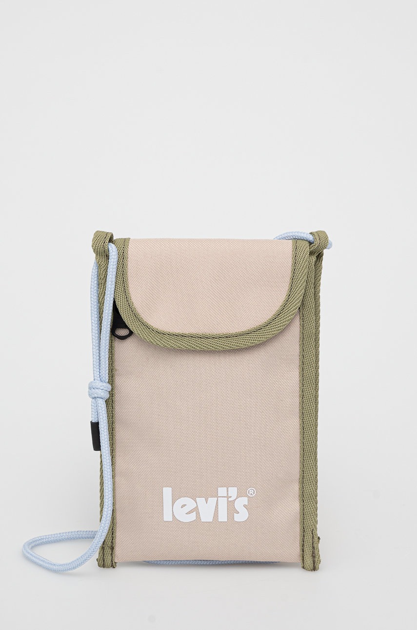 

Чанта през рамо Levi's в бежово, Бежов