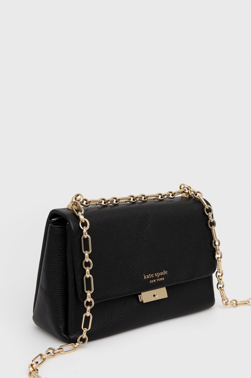 

Кожаная сумочка Kate Spade цвет чёрный