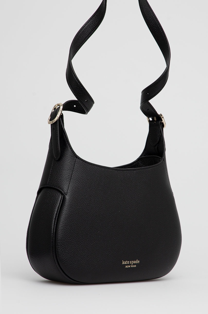 

Кожаная сумочка Kate Spade цвет чёрный