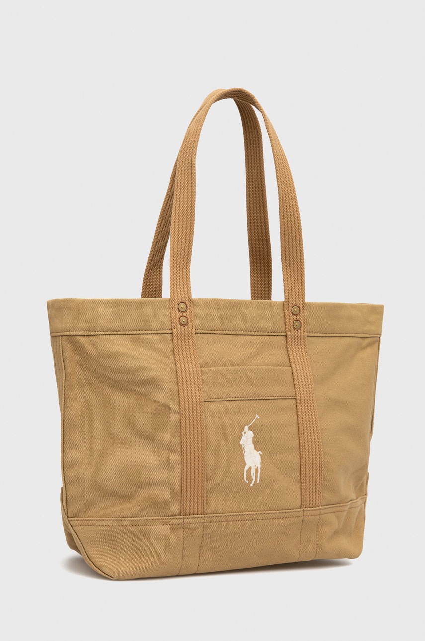 

Сумочка Polo Ralph Lauren колір бежевий